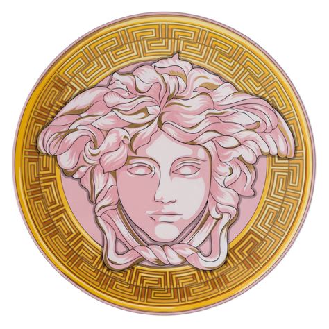 versace color plateado|versace style plates.